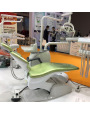 Cheap Dental Chair Price for Pu Leather Dental Unit with Long Arms